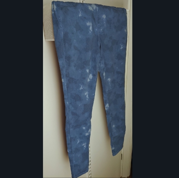 Uniqlo 80s Acid Wash Leggings Pants / Jeggings Size Medium - Picture 5 of 5